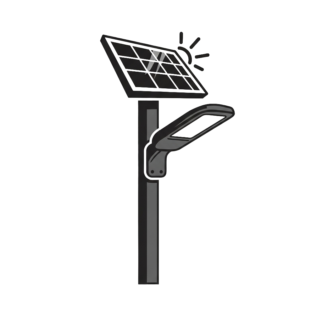 Standard Solar Street Light Poles - Icon